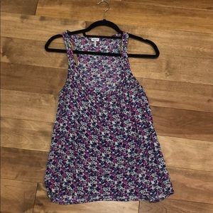 Floral tank top